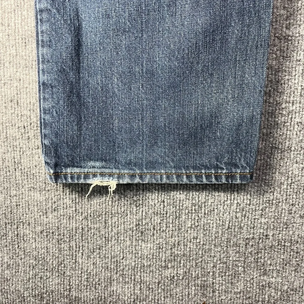 Arizona Jean Co. Slim Straight Jeans Men Blue Denim Cotton Zip Fly Y2K - 41X31.5